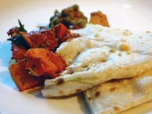 Chicken Tikka Masala Naan-Chos